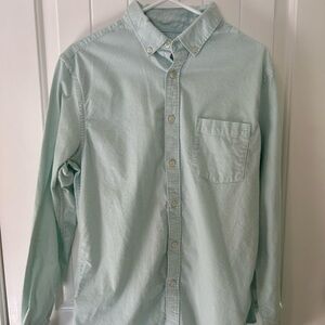 Goodfellow & Co Mint Green Casual Button-Down Shirt